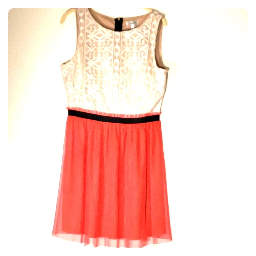 Junior size 13 speechless  Lace and net dress b31